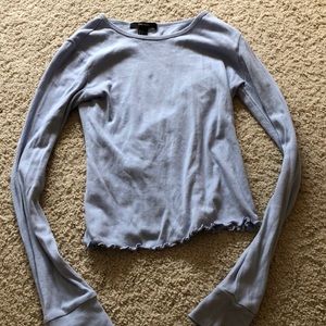 Forever 21 fitted long sleeve top